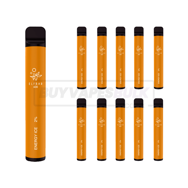 Energy Ice Elf Bar 600 Puff Disposable Vape 10 Pack