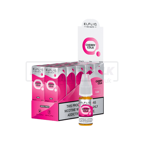 Cherry Cola Elfliq by Elf Bar Nic Salt E-Liquid Pack of 10