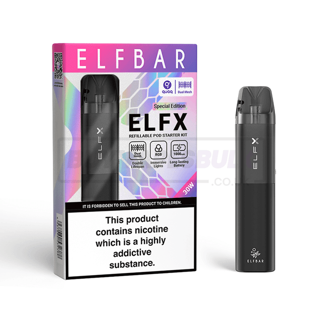 Elfbar ELFX Refillable Pod Kit Black