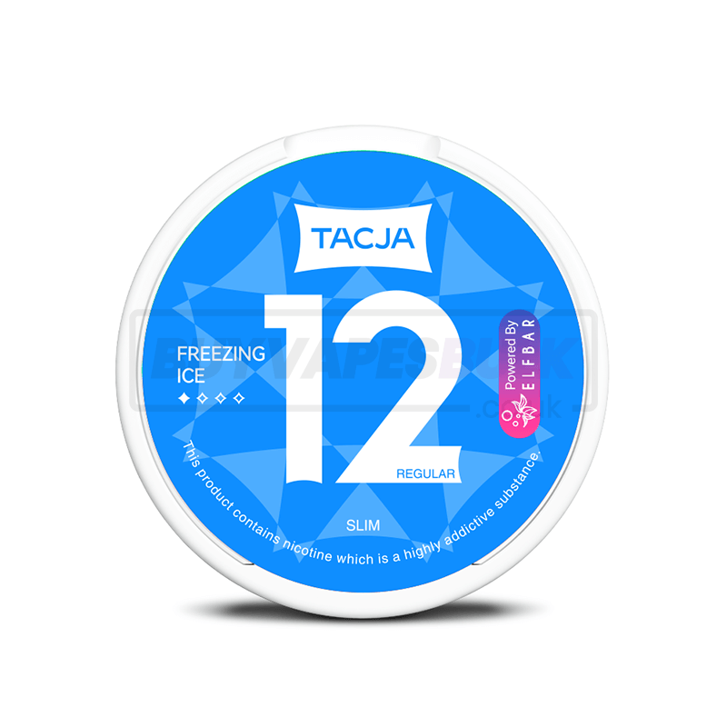 Freezing Ice Elf Bar TACJA Nicotine Pouches 5 Pack 12 MG