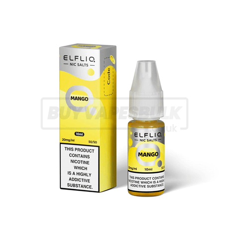 Mango Elfliq by Elf Bar Nic Salt E-Liquid Pack of 10 x (10ml)