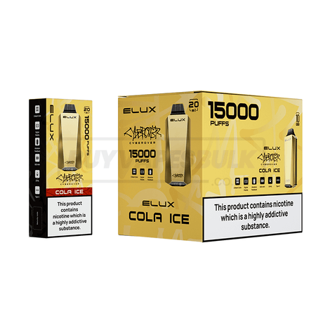 Cola Ice Elux Cyberover 15000 Puff 10 Pack
