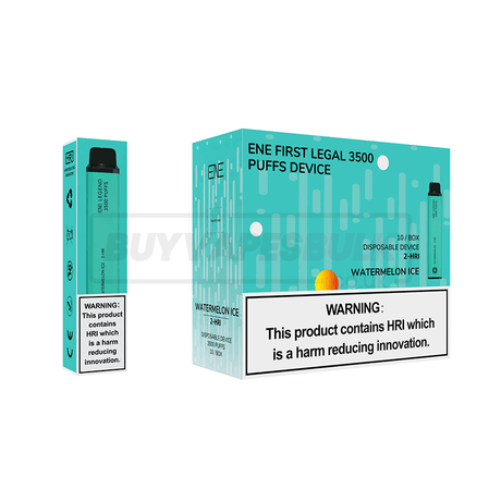 Watermelon Ice ENE 3500 2-HRI Disposable Vape 10 Pack