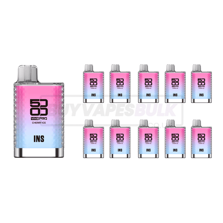 Cherry Ice Elux Viva Pro 5000 Disposable Vape 10 Pack