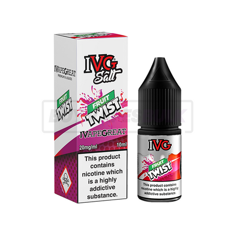 Fruit Twist IVG Nic Salt E-Liquid Pack of 10 x (10ml)