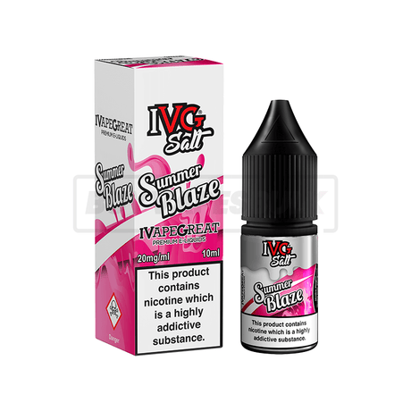 Summer Blaze IVG Nic Salt E-Liquid Pack of 10 x (10ml)