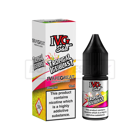 Tropical Ice Blast IVG Nic Salt E-Liquid Pack of 10 x (10ml)