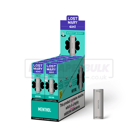 Menthol Lost Mary 4in1 Prefilled Pods 10 Pack