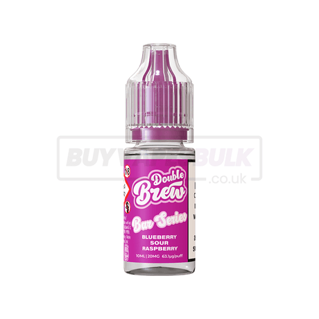 Blueberry Sour Raspberry Ohm Brew Nic Salt E-Liquid Pack of 10 x (10ml)