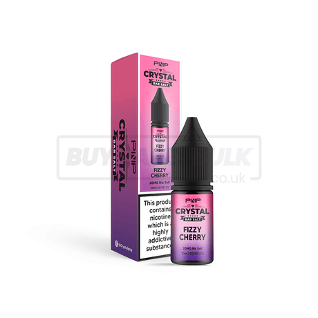 Fizzy Cherry PNP Crystal Nic Salt E-Liquid Pack of 10 x (10ml)