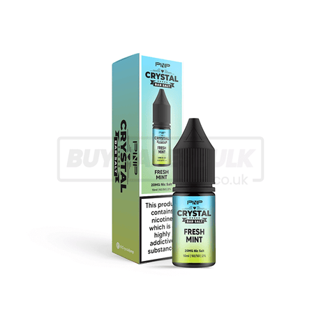 Fresh Mint PNP Crystal Nic Salt E-Liquid Pack of 10 (NOW JNP BAR SALTS)