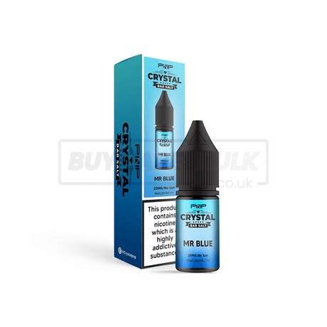 Mr Blue PNP Crystal Nic Salt E-Liquid Pack of 10 x (10ml)