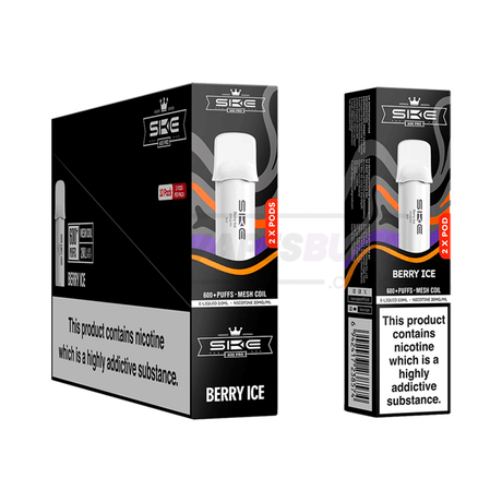 Berry Ice SKE Crystal 600 Pro Prefilled Pods 10 Pack