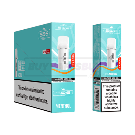 Menthol SKE Crystal 600 Pro Prefilled Pods 10 Pack