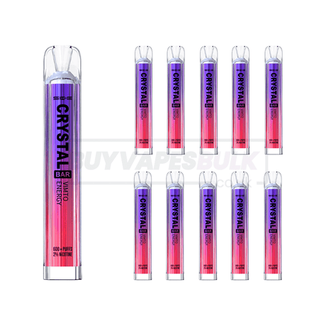 VMT Ice SKE Crystal Bar 600 Puff Disposable Vape 10 Pack