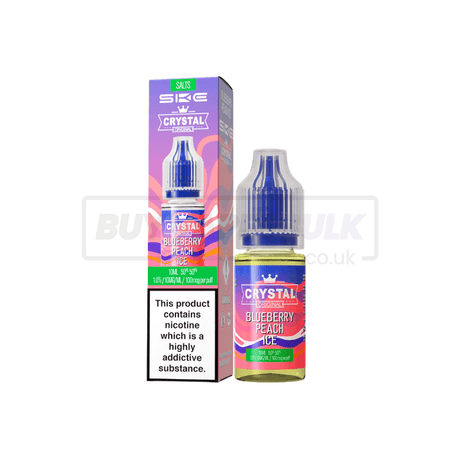 Blueberry Peach Ice SKE Crystal Nic Salt E-Liquid Pack of 10