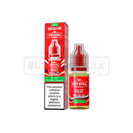 Fruit Medley SKE Crystal Nic Salt E-Liquid Pack of 10 x (10ml)