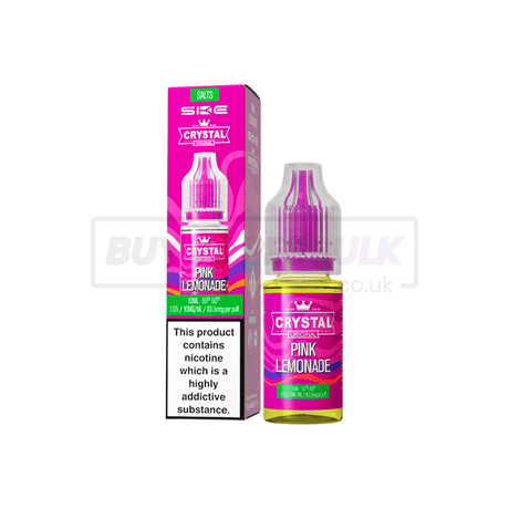 Pink Lemonade SKE Crystal Nic Salt E-Liquid Pack of 10 x (10ml)