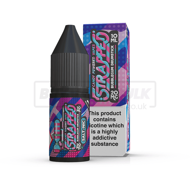 Bubblegum Drumstick Strapped Nic Salt E-Liquid Pack of 10 x (10ml)