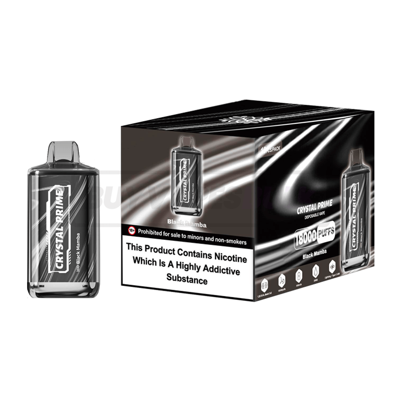 Black Mamba Crystal Prime Deluxe 18000 10 Pack