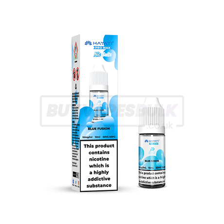 Blue Fusion Hayati Crystal Pro Max Nic Salt E-Liquid Pack of 10