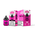 Pink Edition Vapes Bars Ghost 2400 Puff Disposable Vape 5 Pack